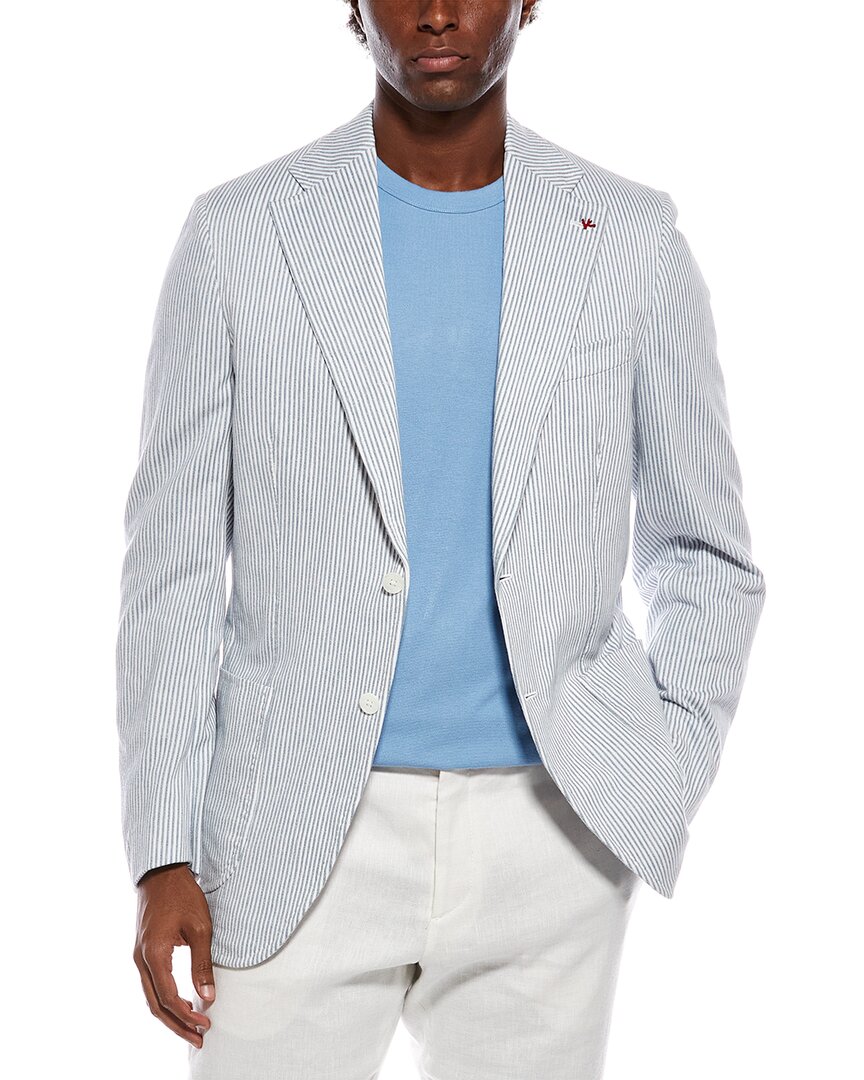 Isaia Isaia Linen-Blend Jacket