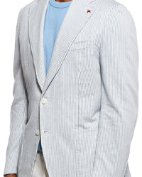 Isaia Isaia Linen-Blend Jacket