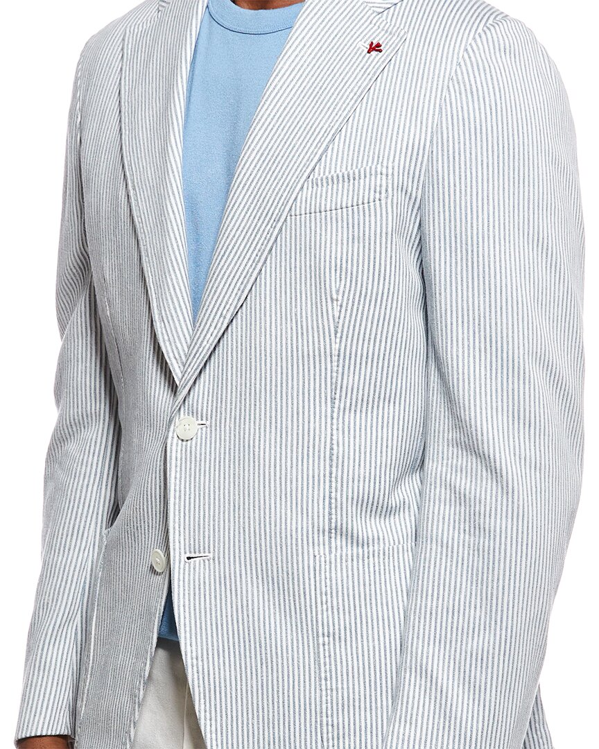 Isaia Isaia Linen-Blend Jacket