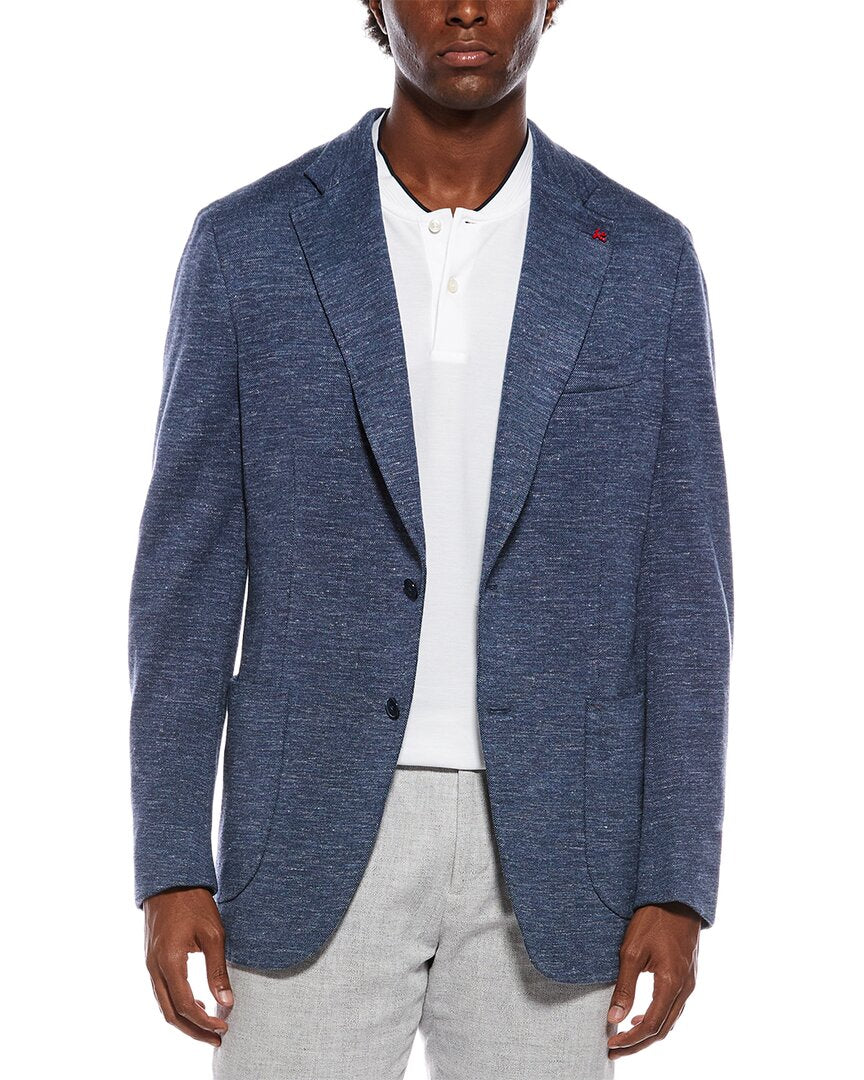 Isaia Isaia Wool, Silk, & Linen-Blend Blazer