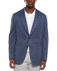 Isaia Isaia Wool, Silk, & Linen-Blend Blazer