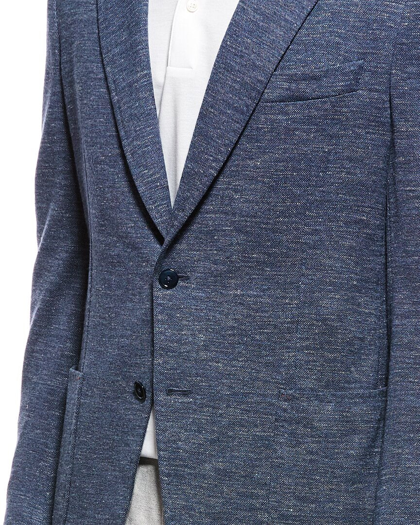 Isaia Isaia Wool, Silk, & Linen-Blend Blazer
