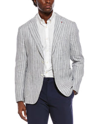 Isaia Isaia Linen & Silk-Blend Jacket