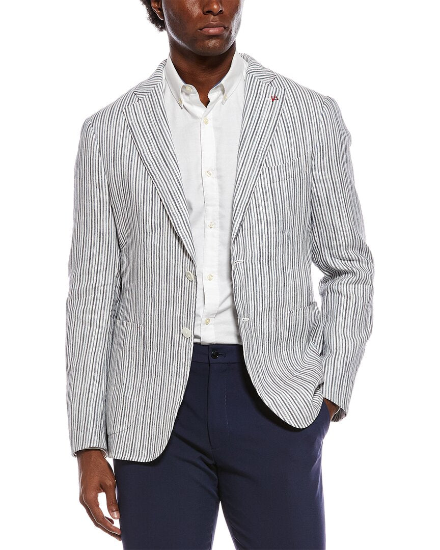 Isaia Isaia Linen & Silk-Blend Jacket