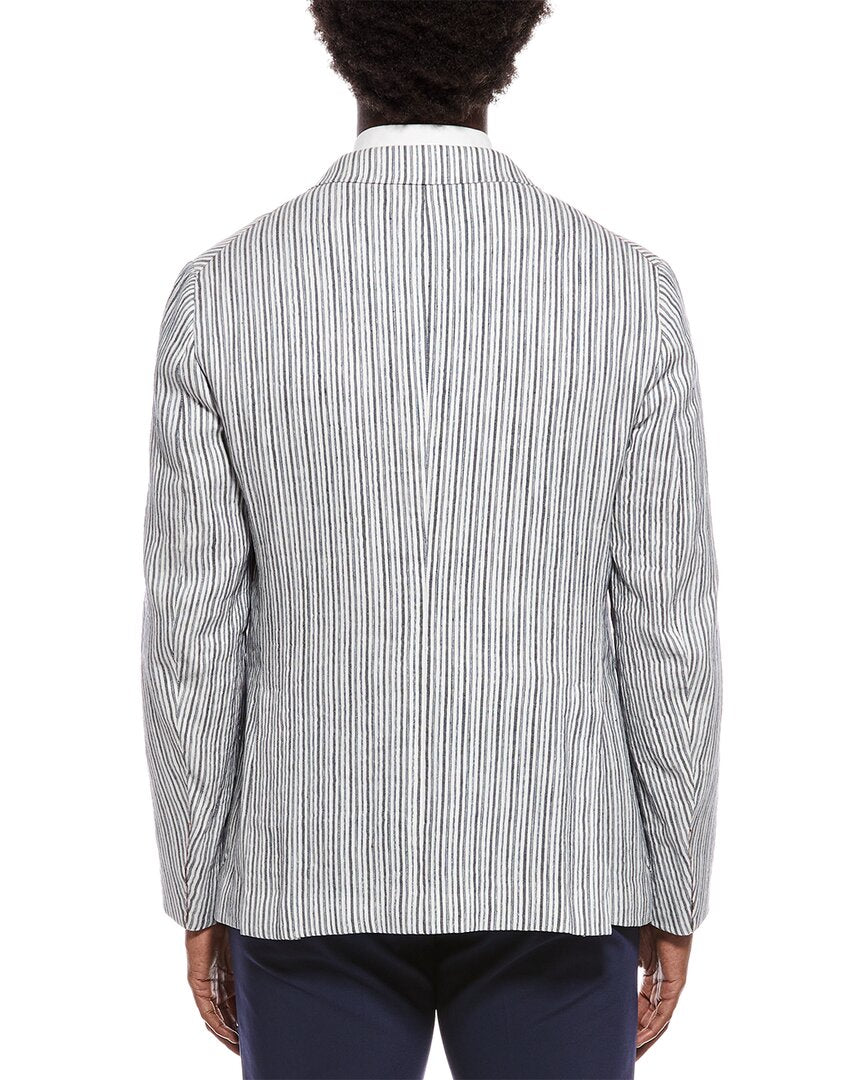 Isaia Isaia Linen & Silk-Blend Jacket
