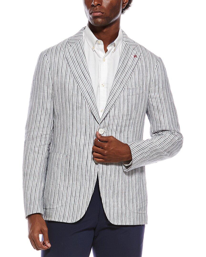 Isaia Isaia Linen & Silk-Blend Jacket