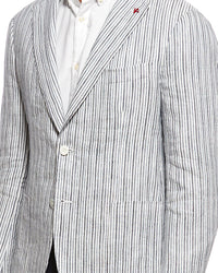 Isaia Isaia Linen & Silk-Blend Jacket
