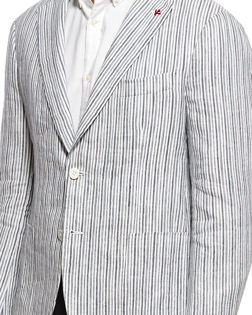 Isaia Isaia Linen & Silk-Blend Jacket