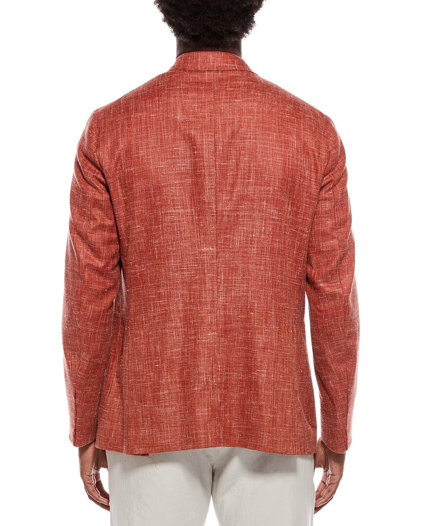 Isaia Isaia Wool, Silk, & Linen-Blend Blazer