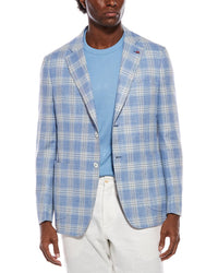 Isaia Isaia Wool, Silk, & Linen-Blend Jacket