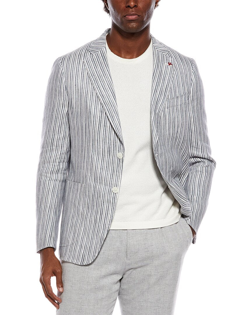 Isaia Isaia Linen & Silk-Blend Jacket