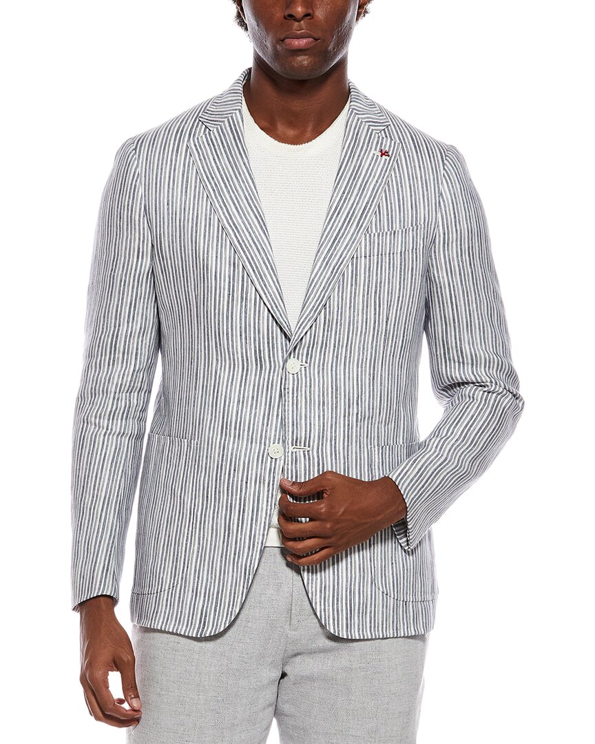 Isaia Isaia Linen & Silk-Blend Jacket