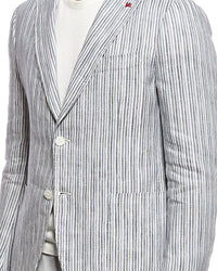 Isaia Isaia Linen & Silk-Blend Jacket
