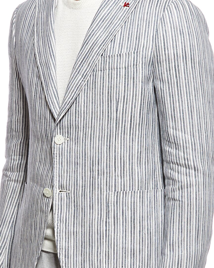 Isaia Isaia Linen & Silk-Blend Jacket