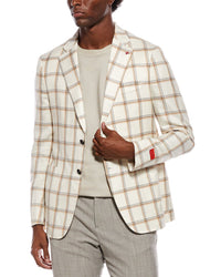 Isaia Isaia Wool, Silk, & Linen-Blend Jacket