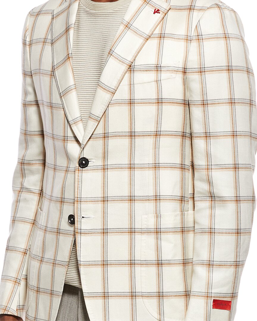 Isaia Isaia Wool, Silk, & Linen-Blend Jacket