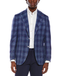 Isaia Isaia Wool, Silk, & Linen-Blend Jacket