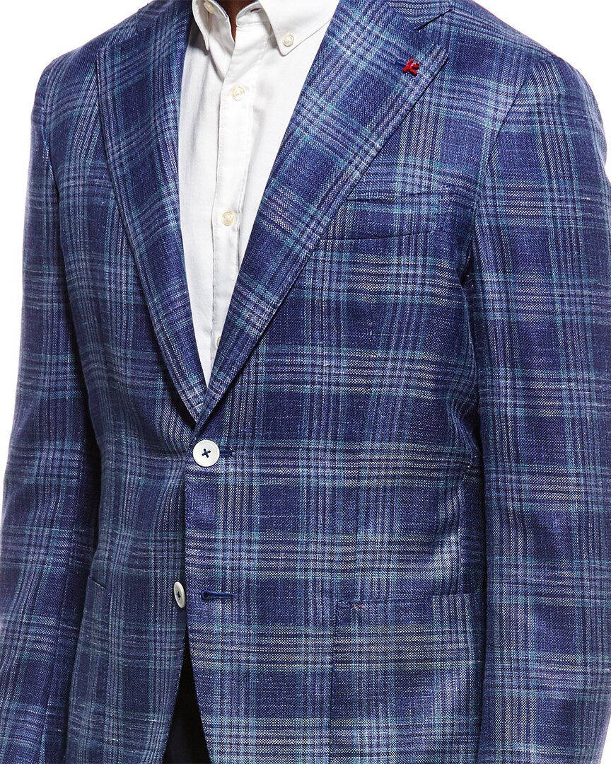 Isaia Isaia Wool, Silk, & Linen-Blend Jacket