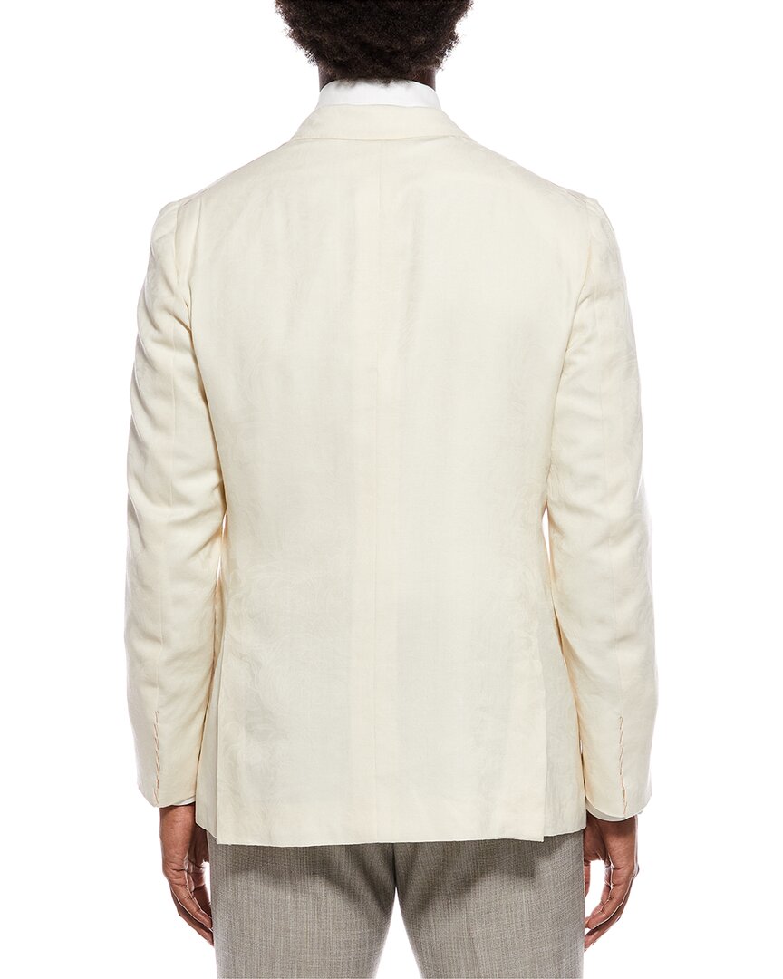 Isaia Isaia Wool Textured Blazer