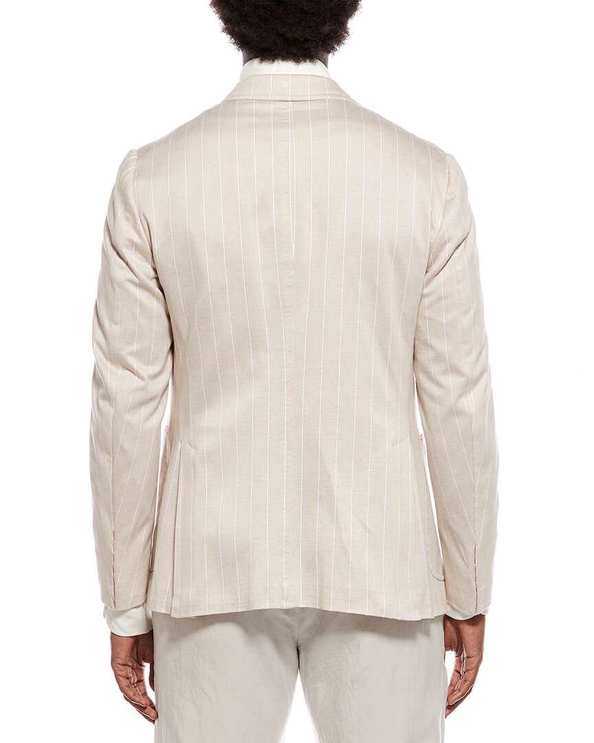 Isaia Isaia Linen-Blend Jacket