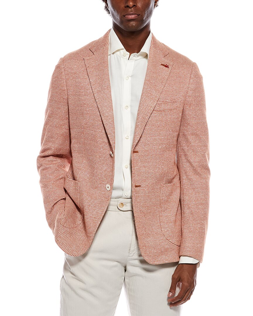 Isaia Isaia Linen-Blend Jacket