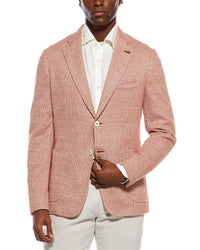 Isaia Isaia Linen-Blend Jacket