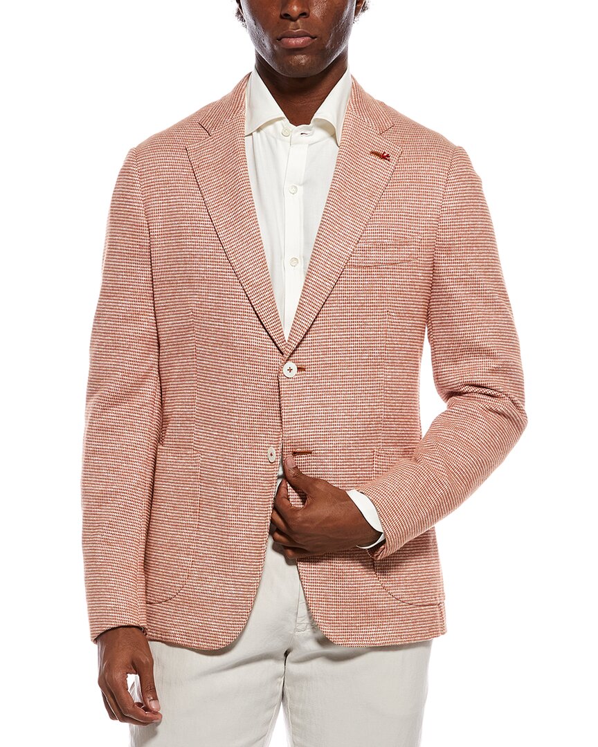 Isaia Isaia Linen-Blend Jacket