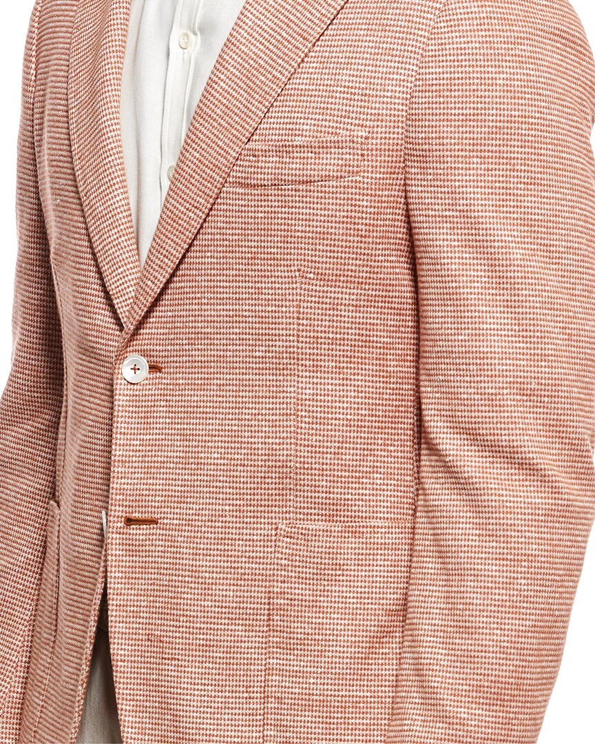 Isaia Isaia Linen-Blend Jacket