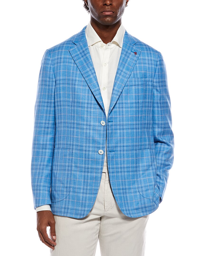 Isaia Isaia Wool, Silk, & Linen-Blend Blazer