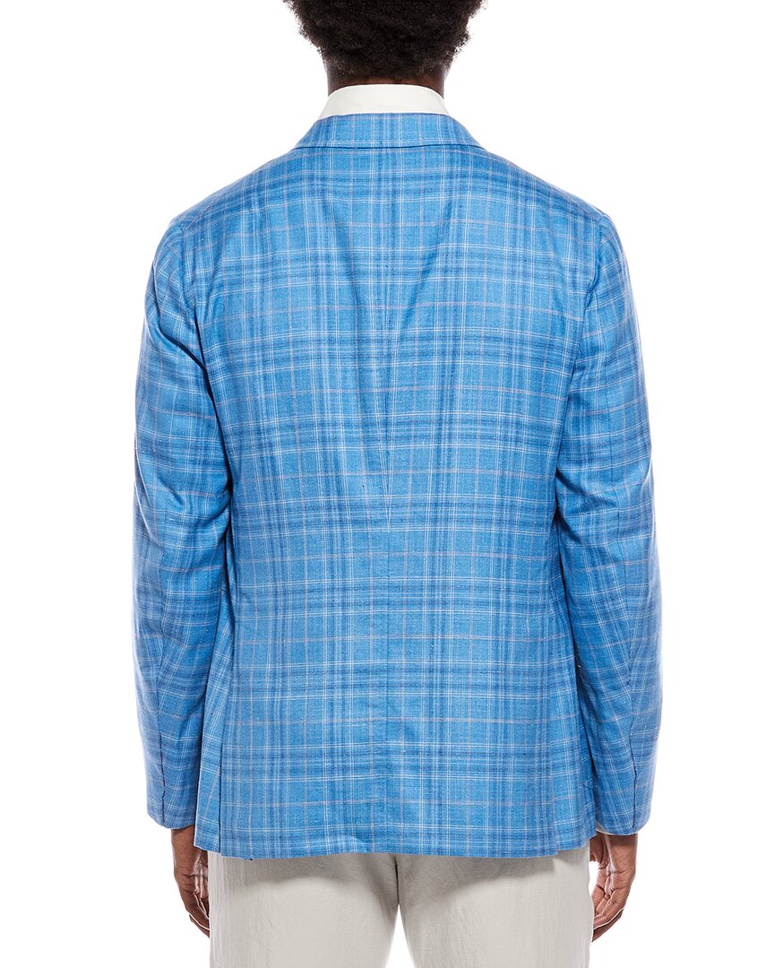 Isaia Isaia Wool, Silk, & Linen-Blend Blazer