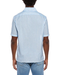 Isaia Isaia Linen-Blend Sport Shirt