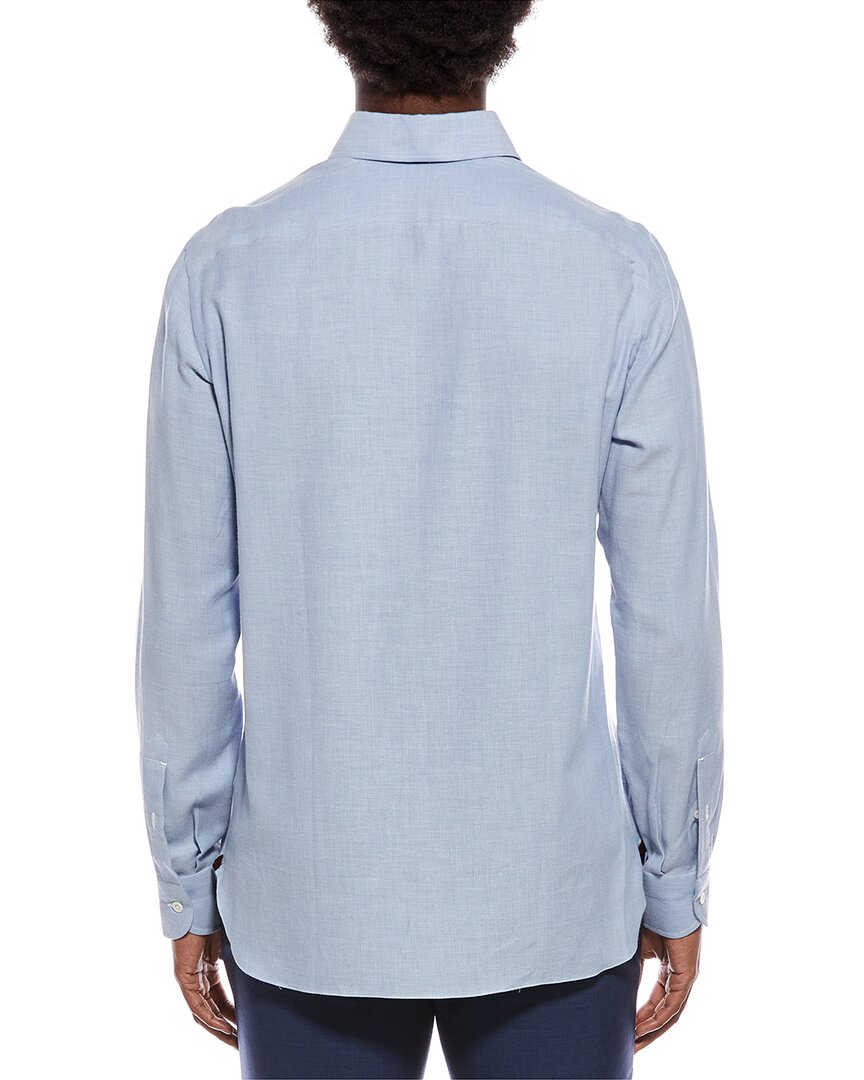 Isaia Isaia Cashmere-Blend Sport Shirt