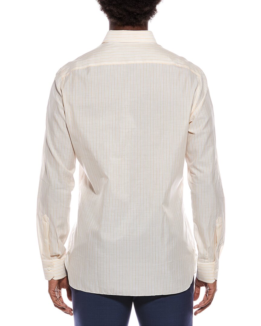 Isaia Isaia Linen-Blend Shirt