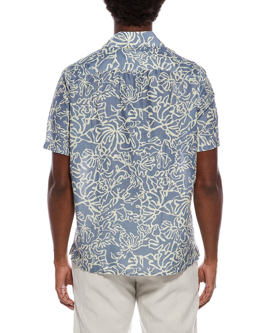 Isaia Isaia Silk-Blend Sport Shirt