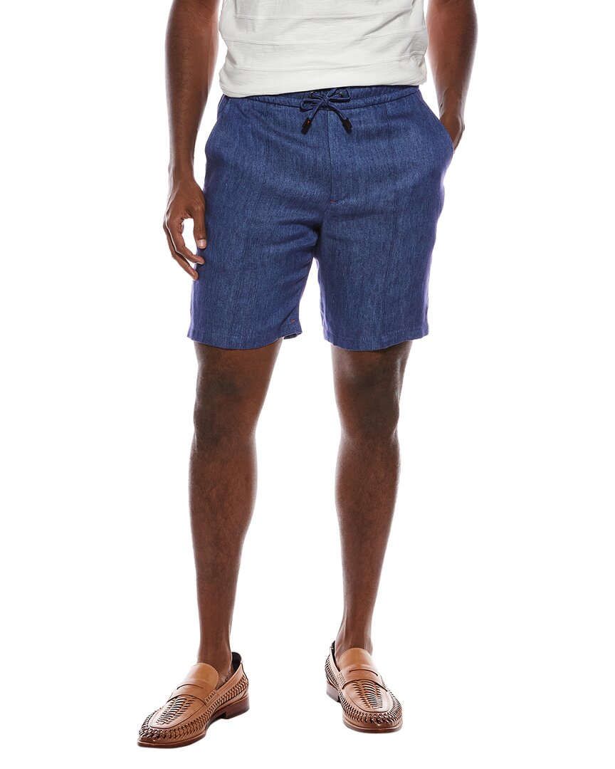 Isaia Isaia Linen Short