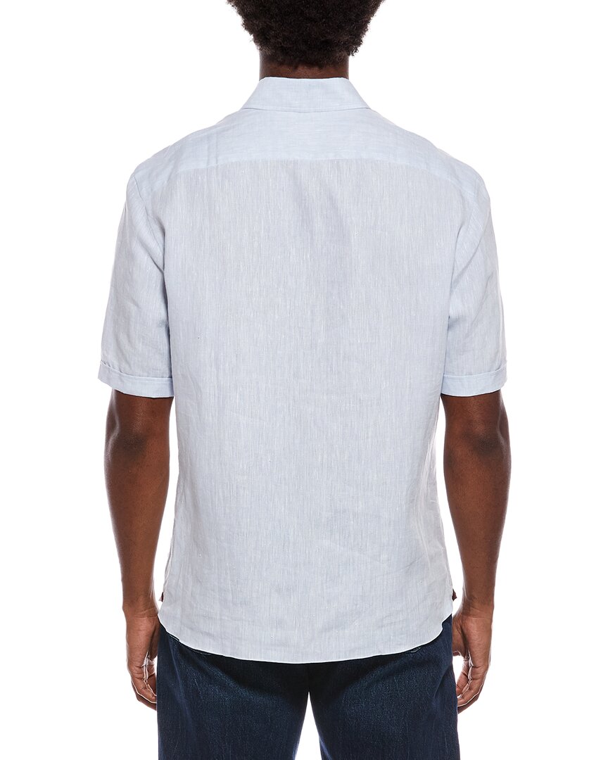 Isaia Isaia Linen Sport Shirt
