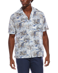 Isaia Isaia Silk-Blend Sport Shirt