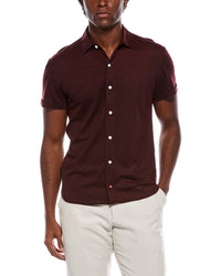 Isaia Isaia Wool Sport Shirt