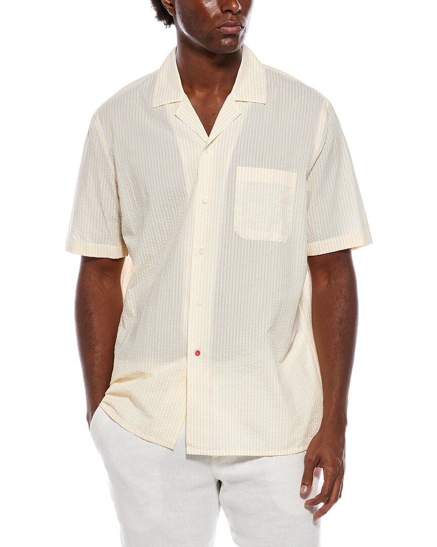 Isaia Isaia Seersucker Sport Shirt