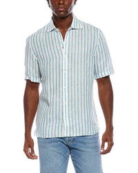 Isaia Isaia Linen Sport Shirt