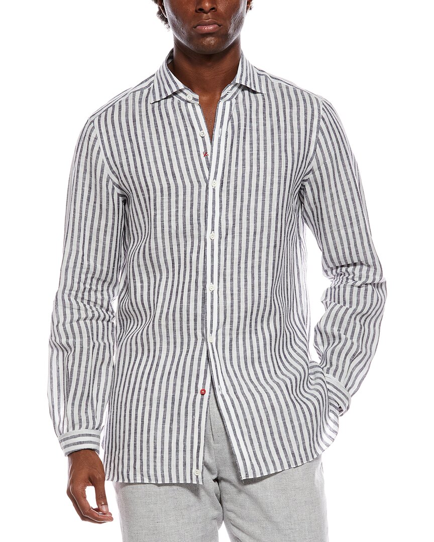 Isaia Isaia Linen Sport Shirt