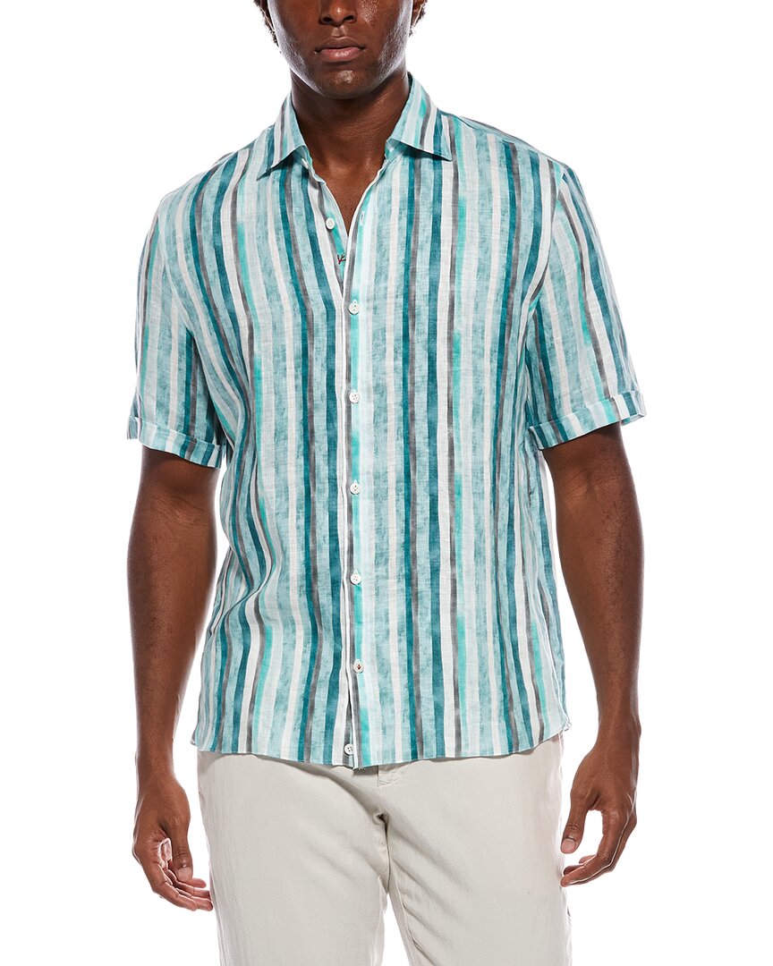 Isaia Isaia Linen Sport Shirt