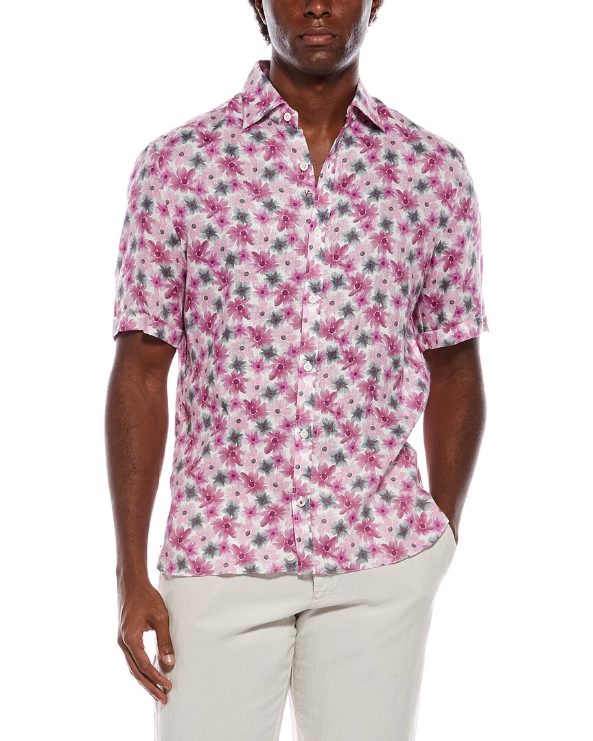 Isaia Isaia Linen Sport Shirt