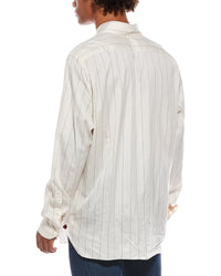 Isaia Isaia Silk-Blend Sport Shirt
