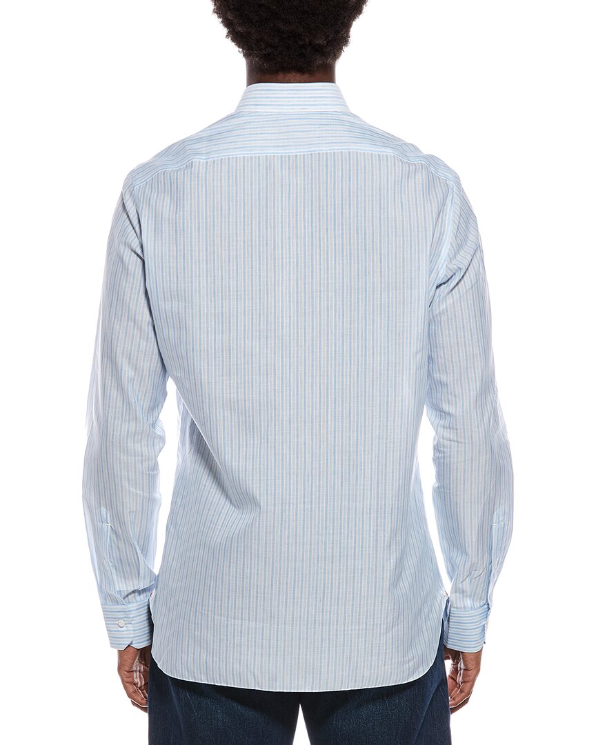 Isaia Isaia Linen-Blend Shirt