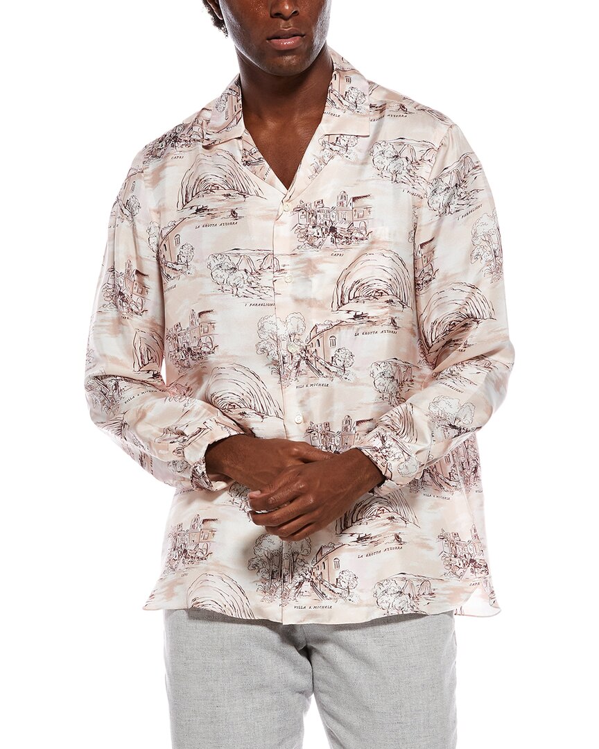 Isaia Isaia Silk Sport Shirt