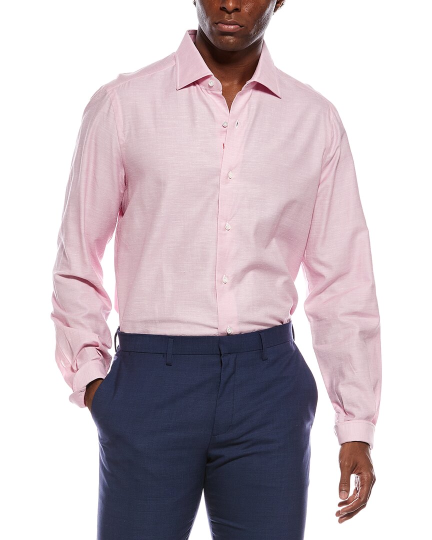Isaia Isaia Silk-Blend Shirt