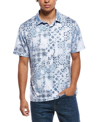 Robert Graham Robert Graham Riverside Knit Polo Shirt