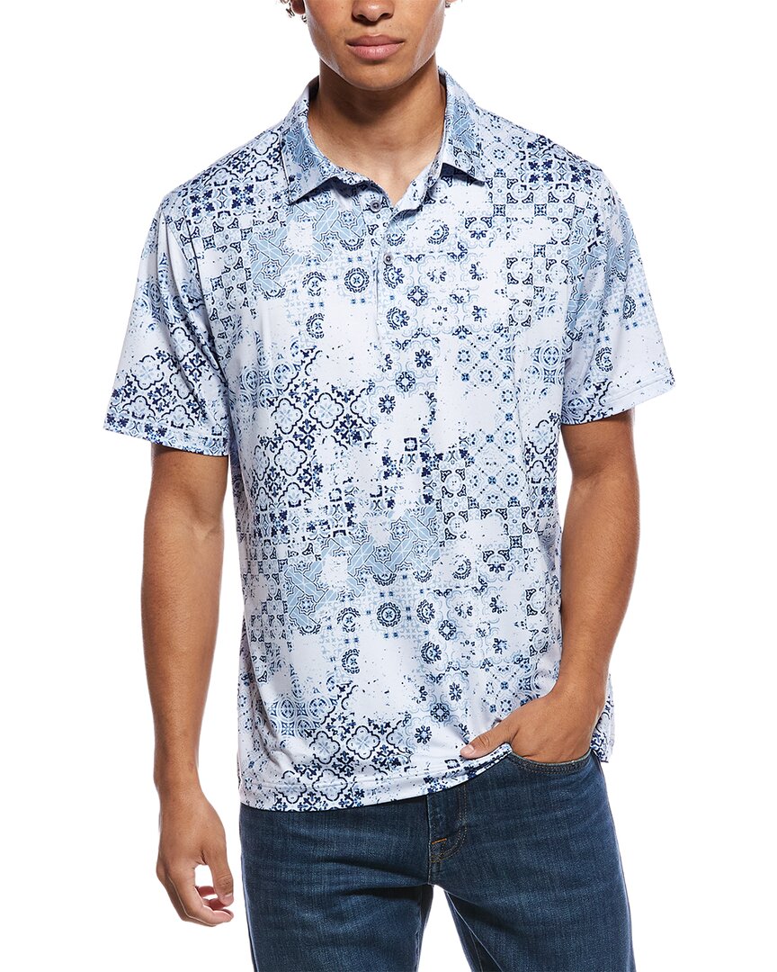 Robert Graham Robert Graham Riverside Knit Polo Shirt