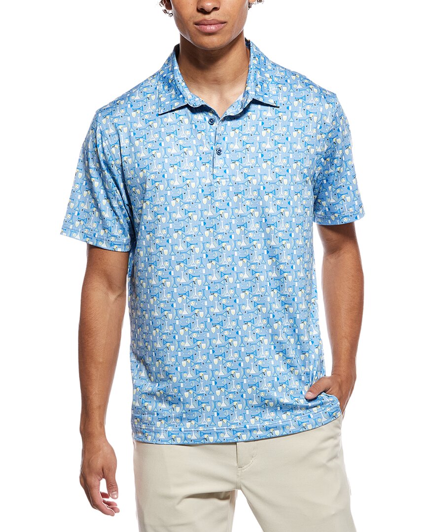 Robert Graham Robert Graham Sip Society Knit Polo Shirt